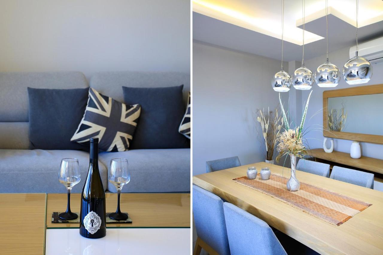 Design Villa Nicol - Heated Pool - Summer Kitchen イラクリオン エクステリア 写真